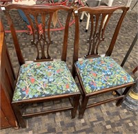 Pair Of Antique Chippendale Chairs