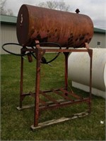 300 Gal. Fuel Barrel on Stand