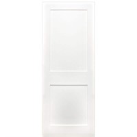 $318  Shaker 28x80 2-Panel Primed Craftsman Door