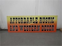 Rustic Sale Sign