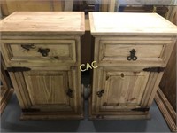 15"x20"x28" 2pc Bedside Tables