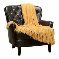 Chanasya Textured Knitted Super Soft Blanket