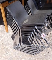 (6) STACKING CHAIRS