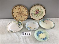 HANDPAINTED DECORATIVE PLATES, HANDPAINTED