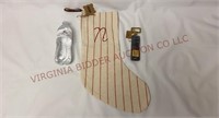 Mud Pie Initial N Stocking & Marble Bottle Opener