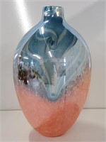 Blown Glass Vase 12.5in Tall