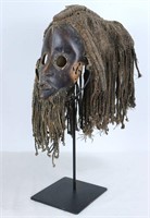 African Dan Bearded Long Haired Mask