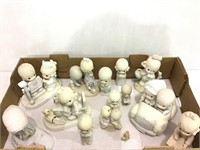 Lot of 14 Precious Moments Figurines-Mostly