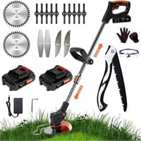 Electric Weed Eater Weed Wacker Battery Powered 2