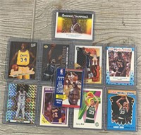 (10) NBA Basketball Super Star Cards