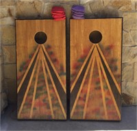 Wooden Corn Hole Game