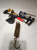 3 Clamps and a Vtg Scale