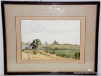 Philip Wilson Steer Landscape Watercolour Painting