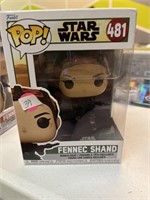 Funko pop Star Wars bobble head Fennec Shand 481