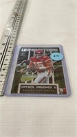 Patrick Mahomes II football card