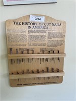 HISTORY OF NAILS IN AMERICA BOARD