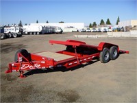 2020 Delta 7x20 T/A Tilt Deck Trailer