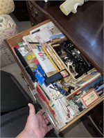 office supplies drawer contents *bring box*