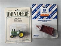 1/64 Scale New Holland Manure Spreader, and John