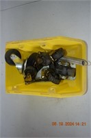 Container of misc casters