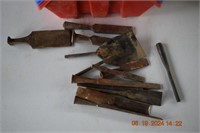 Misc wood chisels