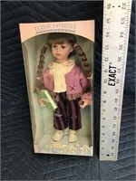 Classic Favorites Porcelain Doll New in Box