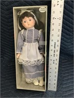 Tomco Porcelain Doll New In Box