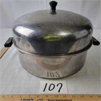 Good Heavy Stainless Pot w/Lid- No Name Found