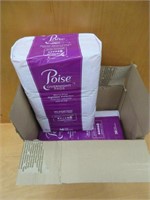 2 BAGS POISE OVER NIGHT PADS ULTIMATE COVERAGE