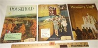 1948 Household Magazines, 1952 Woman's Day Mag