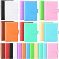 Chuangdi 24 Pcs A6 PU Leather Budget Binder...