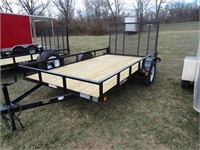 2018 Currahee S/A Mo. L612 Landscape Trailer,