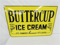 OLD STOCK DS BUTTERCUP ICE CREAM SIGN 36X24