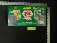 Score 1991 Collectors Set MLB Cards