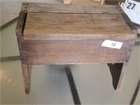 Antique Wooden Box - Dovetailed