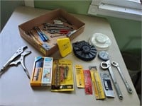 Hand tools, wrenches, pliers, drill bits