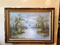 Wildlife Duck Painting