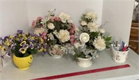 Vases, Faux Flowers & More