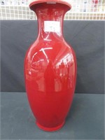 OX BLOOD VASE 23" HEIGHT