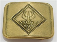 Vintage BSA Cub Scouts Brass Belt Buckle