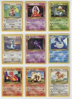 (9) X POKEMON CARDS