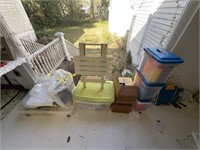LOT OF OUTDOOR PARTY GOODS- INCLUDES
