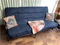 Futon Upholstered /Metal Frame