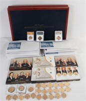 U.S. Mint & Franklin Mint Presidential $1 Coins