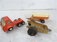 Vintage Die Cast Toys - Truck and Trailers