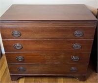 Vintage Mengel Furniture Mahogany 4 Drawer Chest