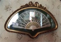 Ornate Framed Fan