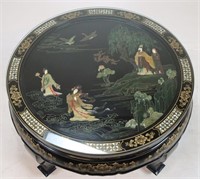 Chinese Black Lacquer Coffee Table