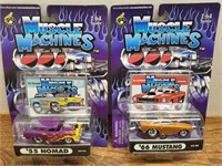 NEW 2 MUSCLE Machines 55  Nomad +66  Mustang