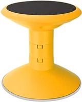 Storex Wiggle Stool, Yellow (00303U01C)